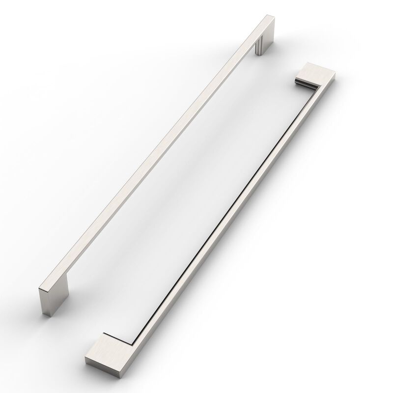 FILTA 6 Pack 12.5 Inch(320mm) Hole Centers Brushed Nickel Cabinet Pulls,Stylish Satin Nickel Cabinet Pulls Zinc Alloy Cabinet Ha