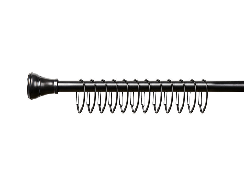 Rust-Proof Shower Curtain Hooks with Clasp Closure, Set of 12 image number 2