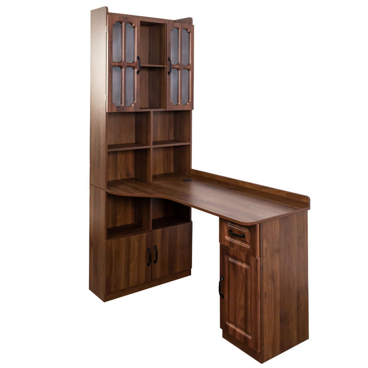 Jutkle L-Shaped Corner Computer Desk