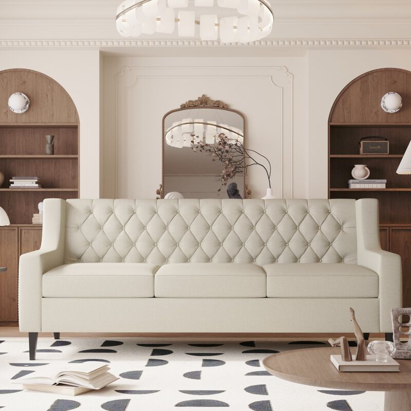 Clard Upholstered Comfy Sofa image number 1