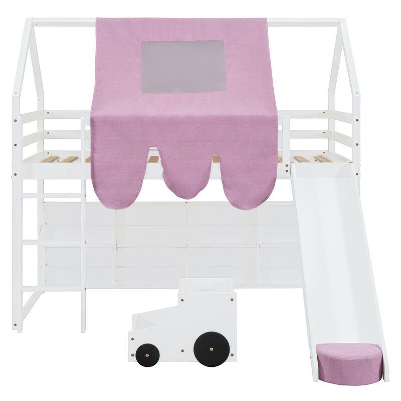 Wadnek Loft Bed House-shaped Frame image number 4