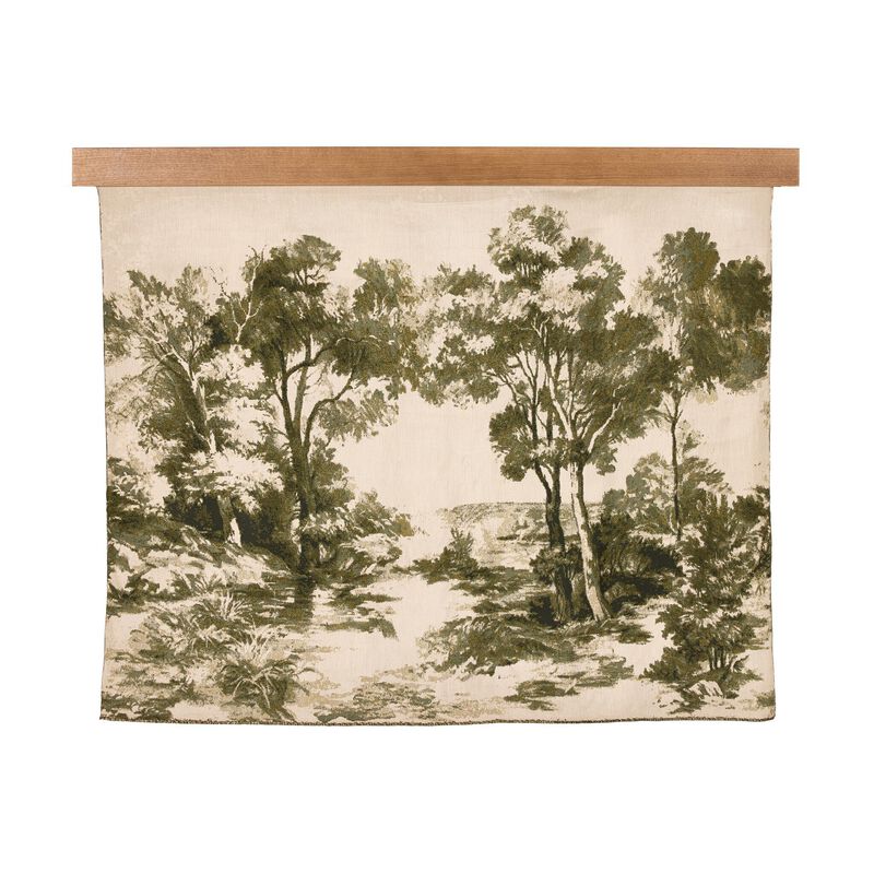 Toile Tapestry with Hanger