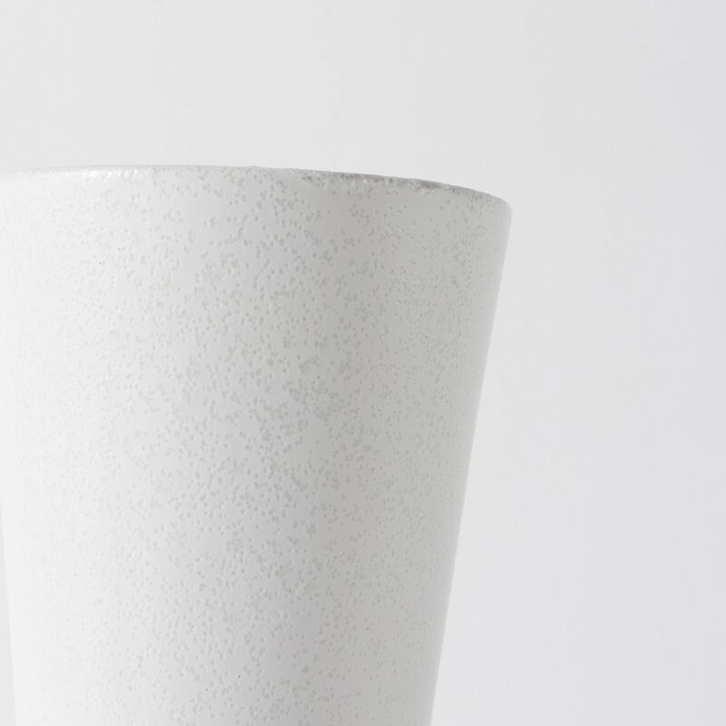 Ceramic Contempo Deco Vase – Modern Decorative Vase for Living Room, Bedroom, or Office