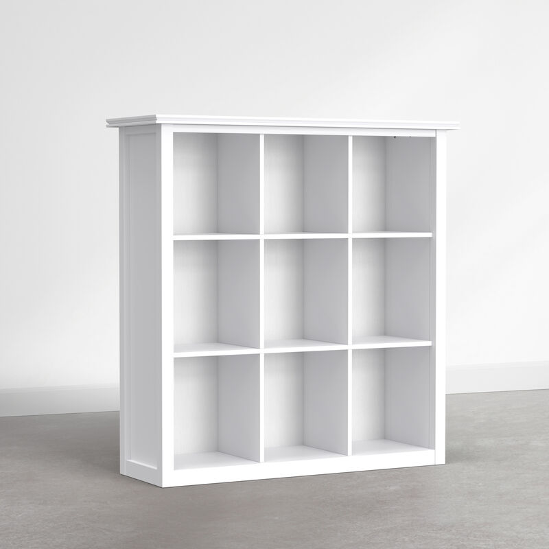 Simpli Home Artisan 9 Cube Bookcase and Storage Unit image number 0