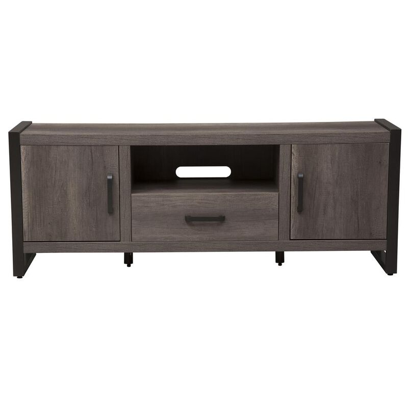 Liberty Furniture Tanners Creek Entertainment TV Stand in Graystone image number 2