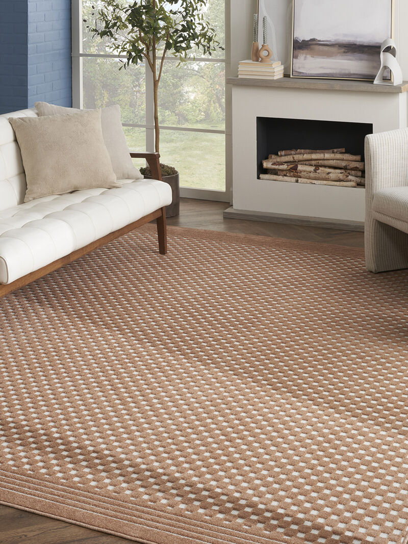 Care Free CAF02 Copper 7'10" x 9'10" Rug