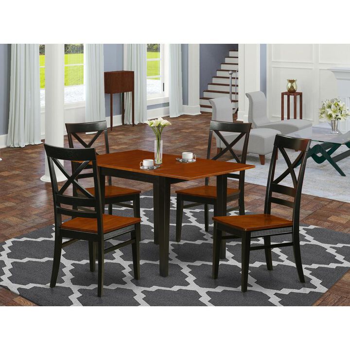 Dining Room Set Black & Cherry