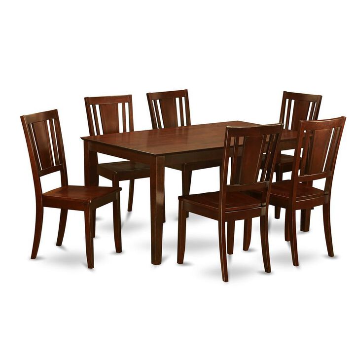 7 Pc formal Dining room set- Dining roomTable and 6 Dining Chairs