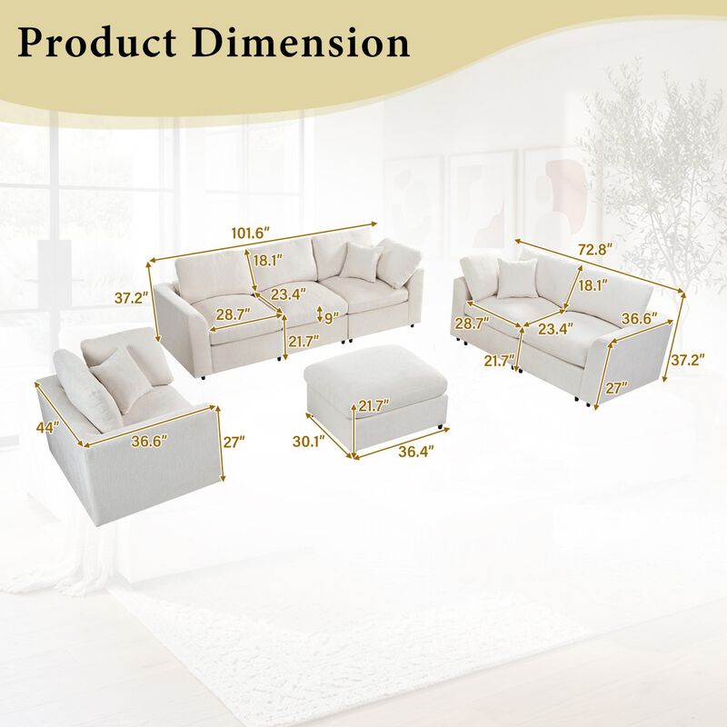 Tesnuk Modular Sofa Set image number 8