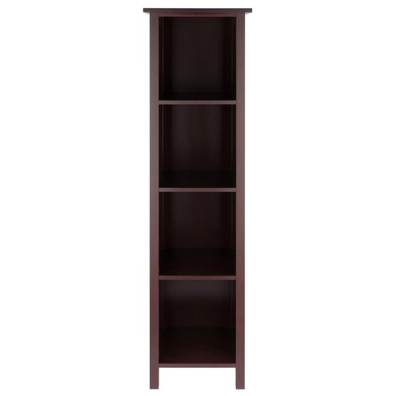 Milan Storage Shelf or Bookcase 5-Tier, Tall