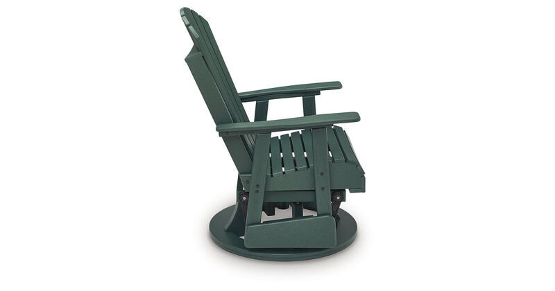 Hyland Wave Outdoor Swivel Glider Chair image number 4