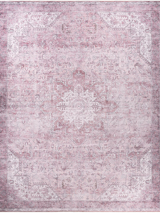 Nourison Washables NWB15 Pink 9'2" x 12' Rug