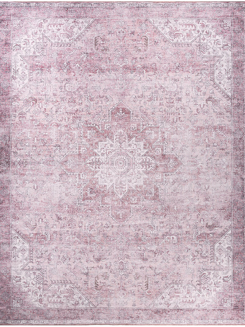 Nourison Washables NWB15 Pink 9'2" x 12' Rug