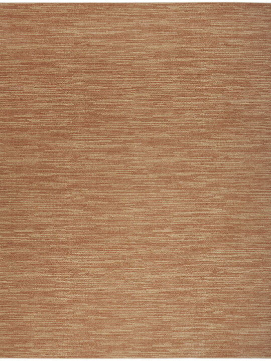 Nourison Essentials NRE01 Rust 6' x 9' Rug