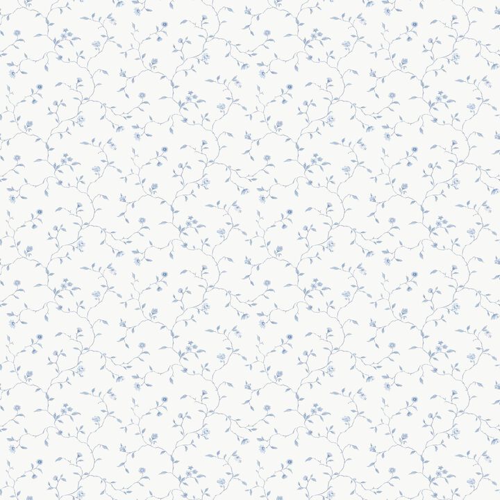 Miniatures 2 Small Floral Trail Blue Wallpaper G67920