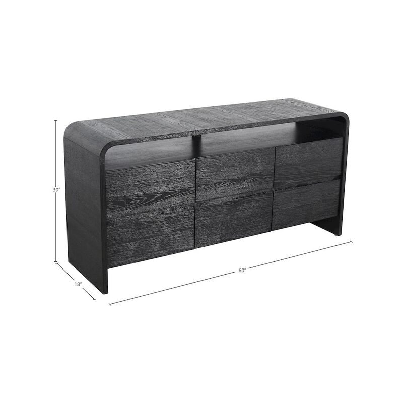 Meridian Furniture Cresthill Black Dresser