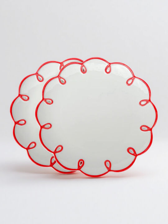 Cloud Ceramic Dinner Plate Set of 2