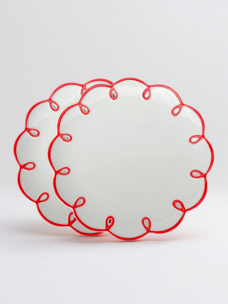 Cloud Ceramic Dinner Plate Set of 2 image number 0