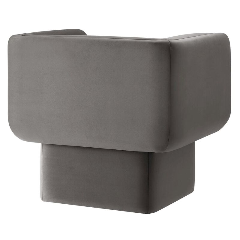 Tate Performance Velvet Accent Chair image number 4