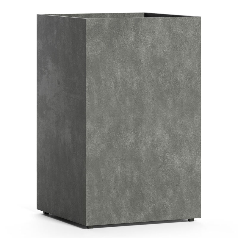 COSAPOTS Reglito Tall Square Planter &ndash; Fiberglass Indoor/Outdoor and Weather-Resistant Large Planter.