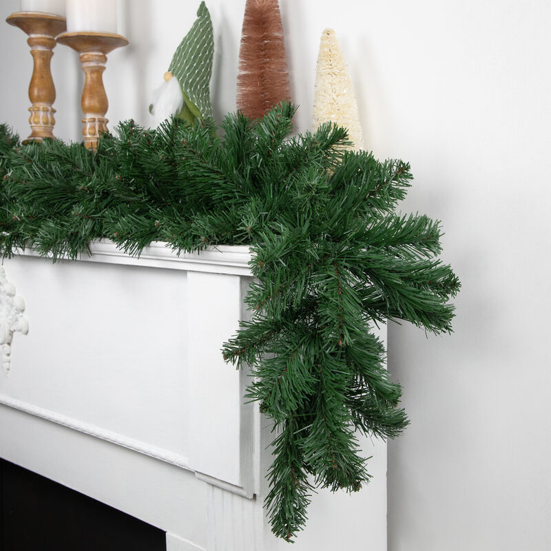 9' x 10" Colorado Spruce Artificial Christmas Garland  Unlit image number 1