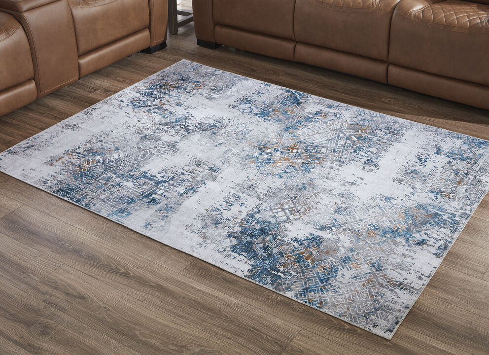 Garyard 5' x 7' Washable Rug