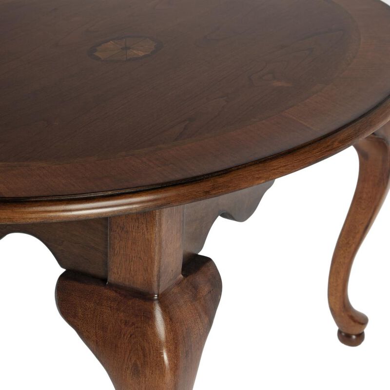 Butler Specialty Grace Oval 4 Legs Coffee Table, Medium Brown image number 3