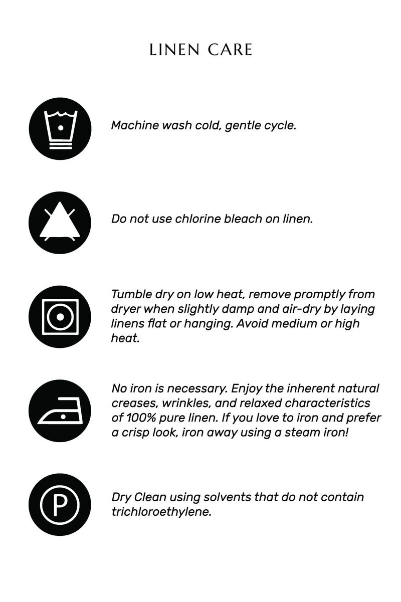 Solino Home 100% Pure Linen Table Throw - Morgan Check