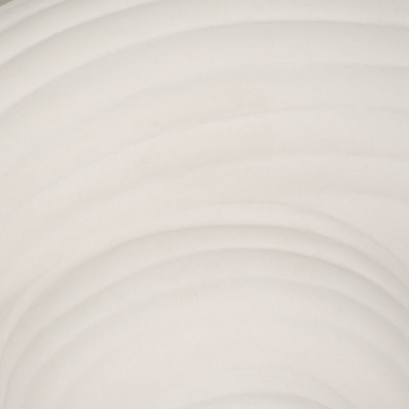 9" Conch Shell Planter, White image number 5
