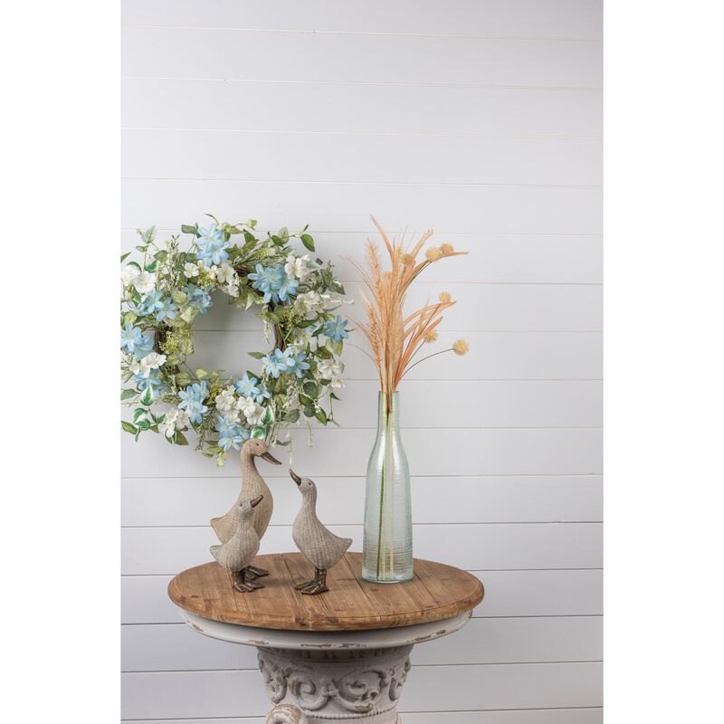 Set of 4 Glass Vases for Modern Tabletop and Floral Displays