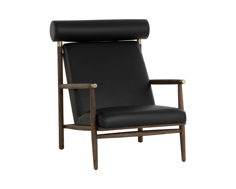 Biko Black Lounge Chair