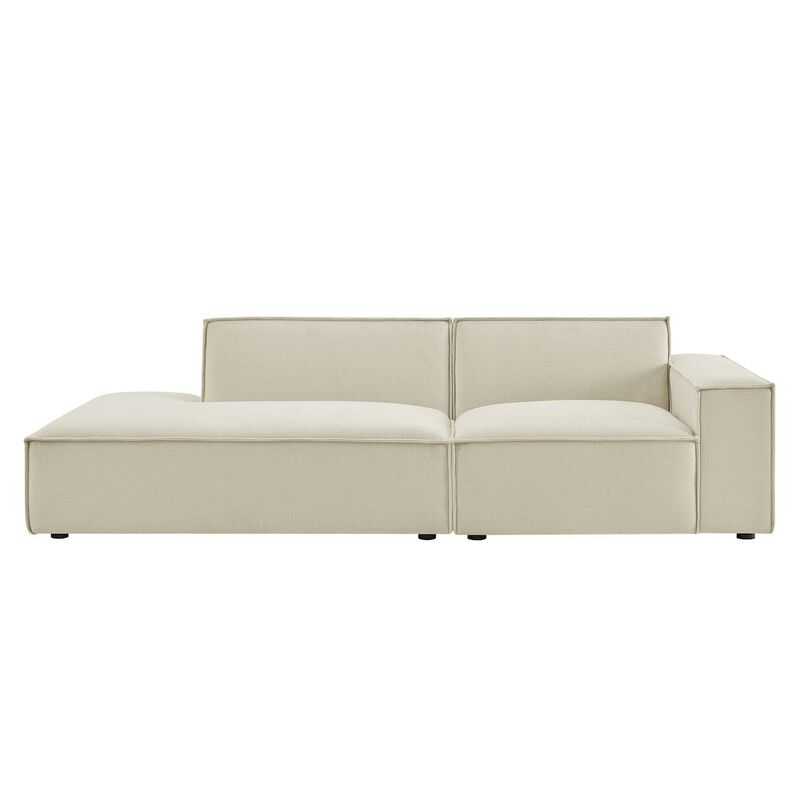Restore 2-Piece Performance Fabric Upholstered Modular Loveseat image number 4