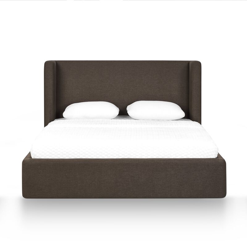 Harmony Tan Performance Chenille Queen Bed image number 0