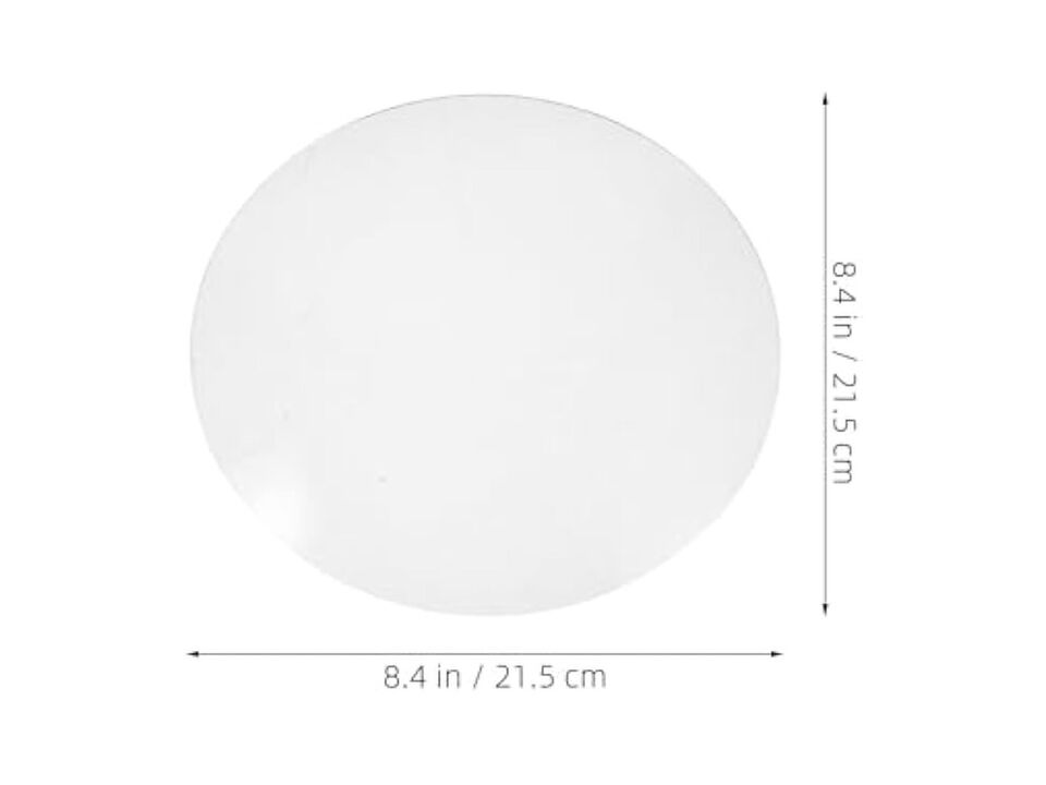 Glass Front Replacement Convex Transparent Wall Clock 5 Inch Home Decor