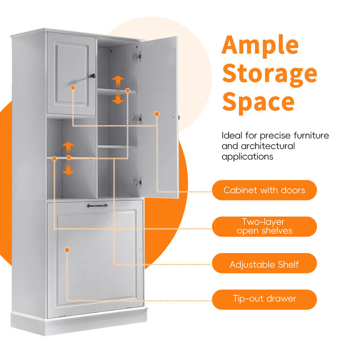 Bunjog Tall Storage Cabinet