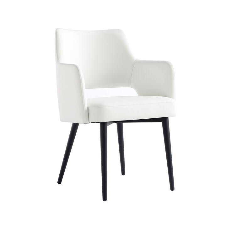 Tremont White Dining Chairs (Set of 6)