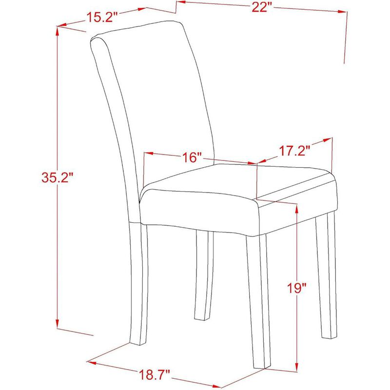 Dining Room Set Linen White
