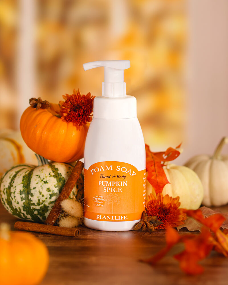Plantlife Foam Soap Pump - Pumpkin Spice image number 1