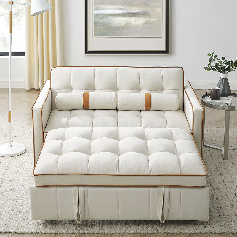 Merax Pull Out Sleeper Sofa Bed Futon