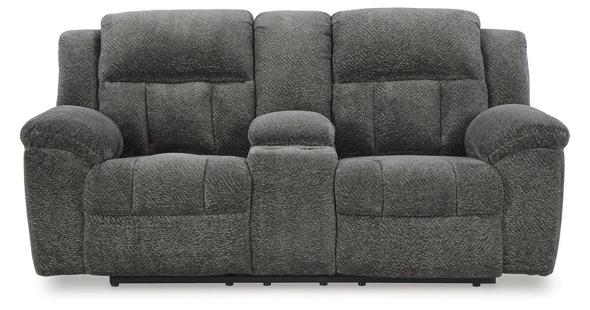 Frohn Reclining Loveseat W/Console