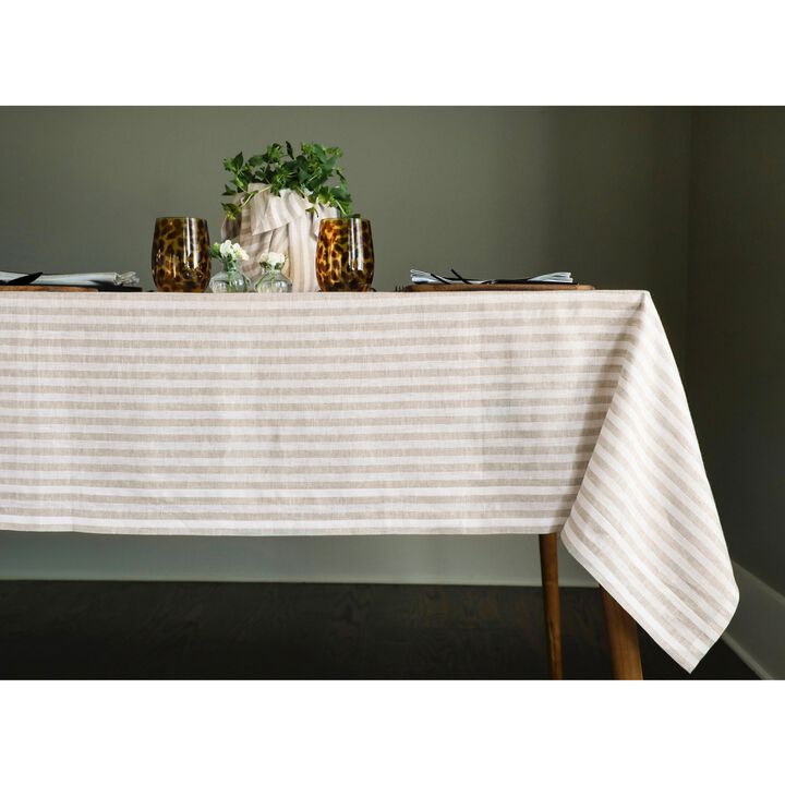 Linen Tablecloth - Amalfi Stripe