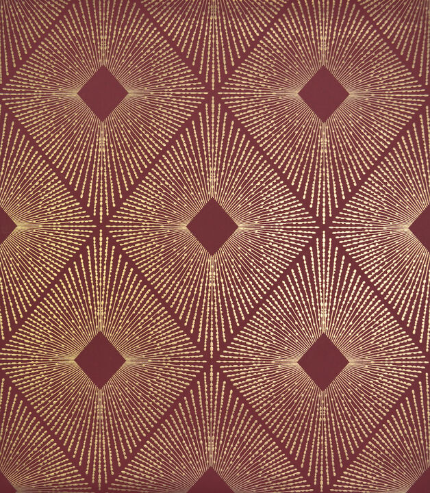 Harlowe Red & Gold Wallpaper
