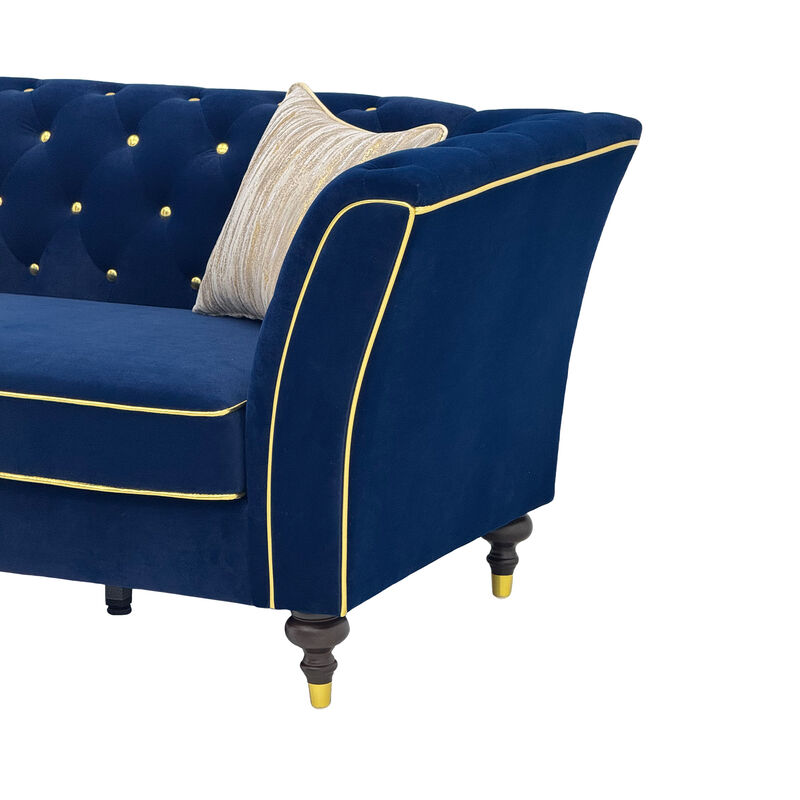 Pruvaf Large 89.5" 3 Person Couch image number 6