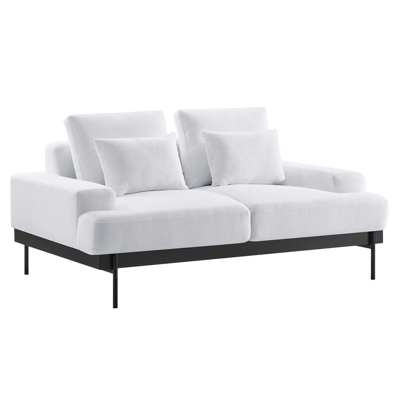 Proximity Upholstered Fabric Loveseat image number 2