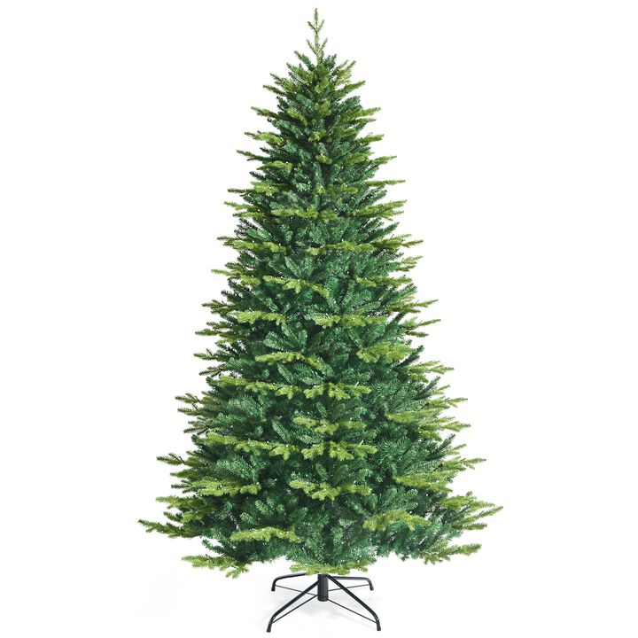 Artificial Hinged Christmas Pre-lit Tree With LED Lights