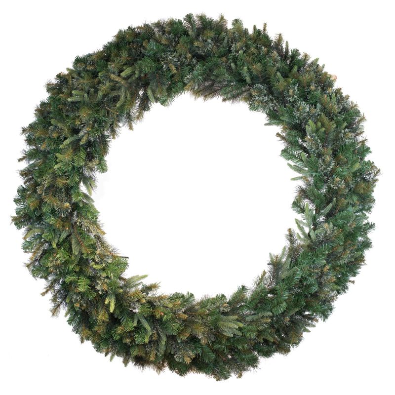 Vickerman 96" Cashmere Wreath 1480 Tips image number 0