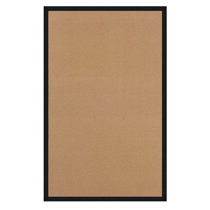 Linon Athena Cork & Black, Rug