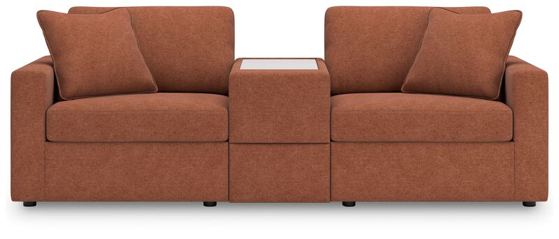 Modmax Spice 3-Piece Sectional with Storage Console