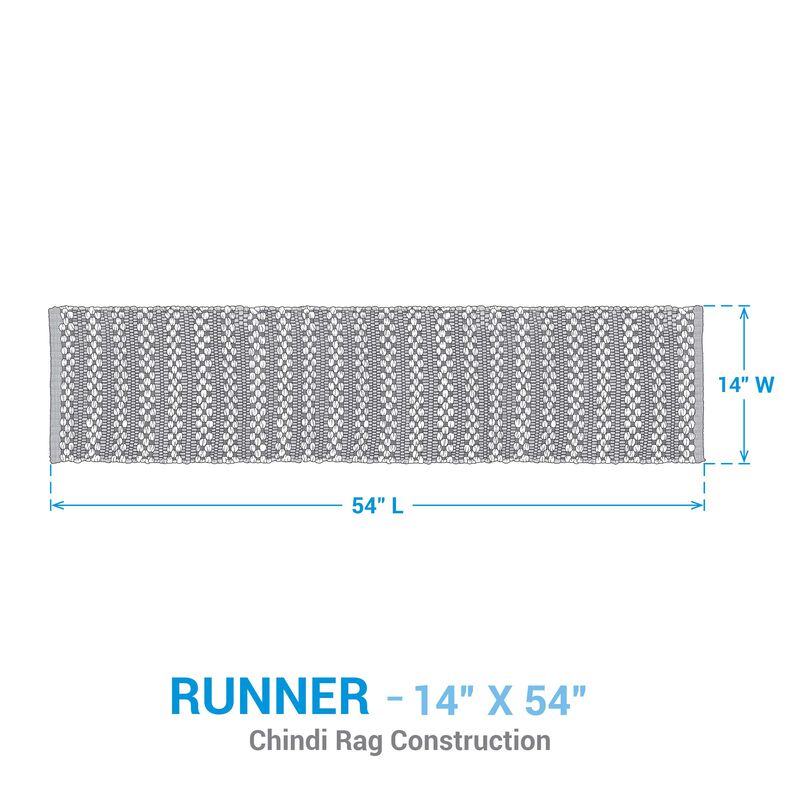 Split P Plaid Table Runner image number 3