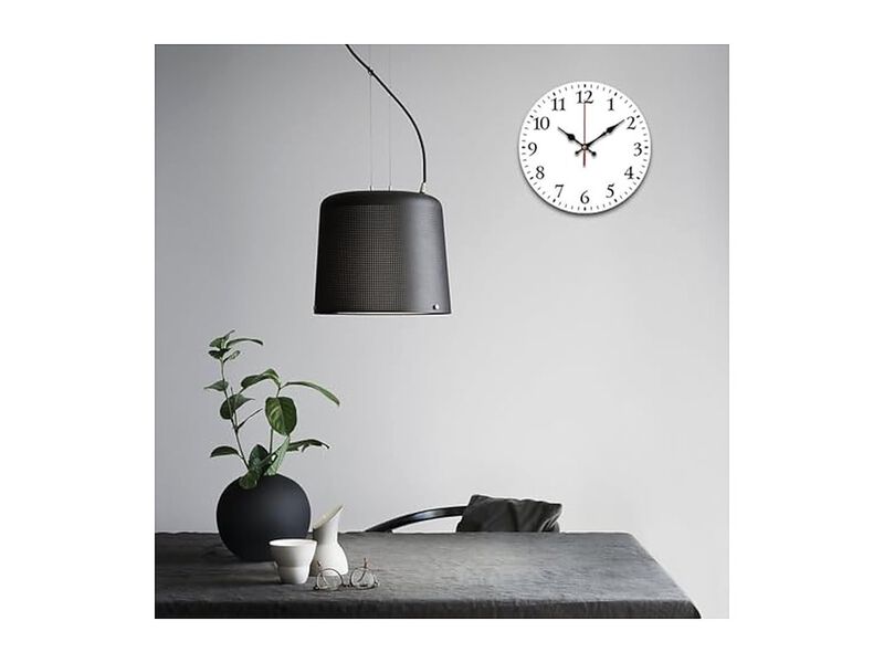 Custom Walls Customzied Wall Clock 8 Inch Silent Non Ticking Kitchen Decor image number 3